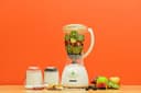 خلاط كهربائي بسعة 1.5 لتر Geeepas 400W 3 in 1 Multifunctional Blender  | 1.5L Jar,