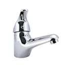 Geepas GSW61088 Cara Single Lever Wash Basin Mixer - High Quality Ceramic Brass Cartridge Single Hole - 0.2MPa to 0.8MPa Water Pressure - Ideal for Wash Basin Bathroom & Lavatory - 5 Years Warranty