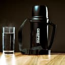 Geepas GSVB4110 Vacuum Flask, 1.2L - Stainless Steel Vacuum Bottle Keep Hot & Cold Antibacterial Topper 7 Cup - Perfect for Outdoor Sports, Fitness, Camping, Hiking, Office, School - 2 Years Warranty