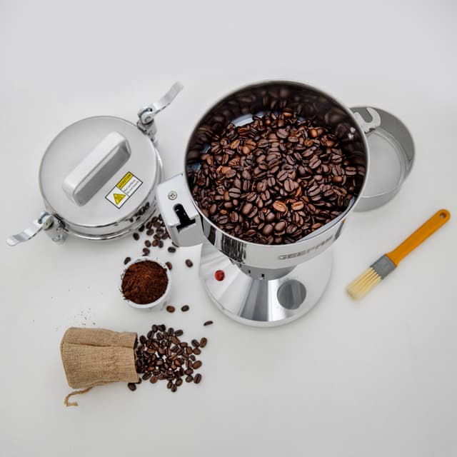 Geepas Food Processor,300g Capacity,1400w Powerful Motor, GCG41014, Stainless Steel Bowl and Blade, Safe Lid Protect Design,2 Years Warranty, Powerful Motor for Herb/Spice/Nut with Protection of Overload