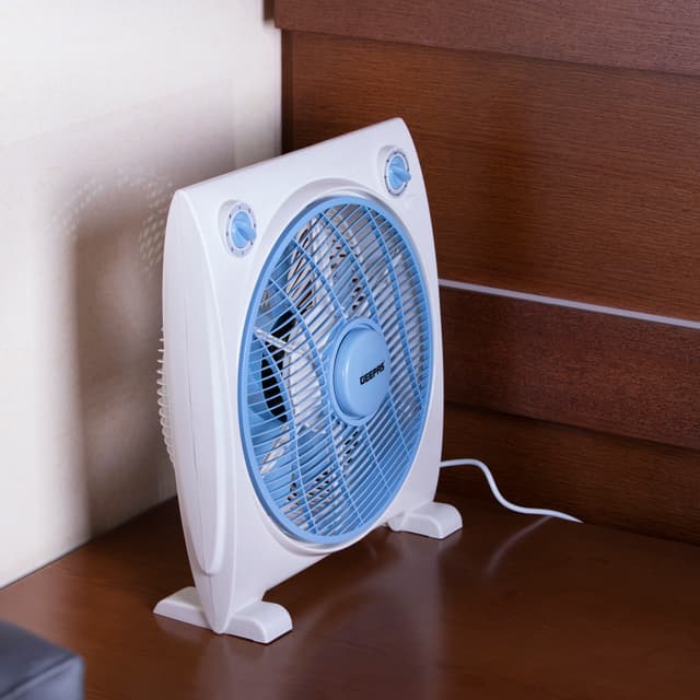مروحة Geepas  Box Fan - 3 Speed, 60 Minutes Timer