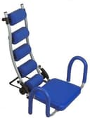 marshal fitness ab rocket for abdominal trainer blue