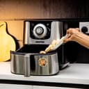Geepas Air Fryer - 5.5L Non-Stick Basket with Comfortable Handle - Oil-Free Countertop Oven with Overheat Protection - 60 min Timer with Temperature Control