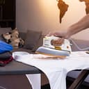 Geepas GDI2780 1200W Automatic Dry Iron- Durable Teflon Plated Sole Plated- Auto Shut Off, Temperature Setting Dial, Overheat Protection