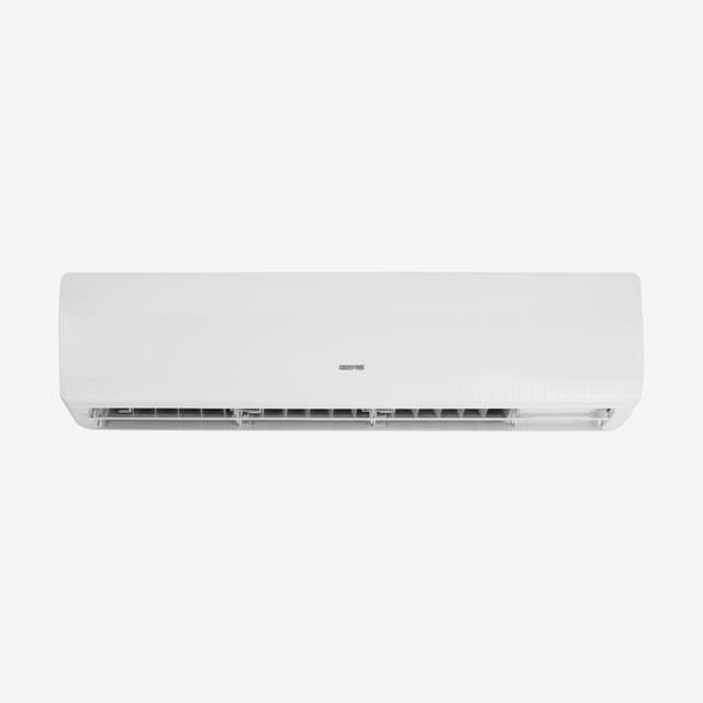 Geepas Split Type Air Conditioner - Ergonomic Design with Led Display - Multiple Speed, Turbo Cooling & Auto Restart - Washable Filter - 18000 BTU - Remote Included