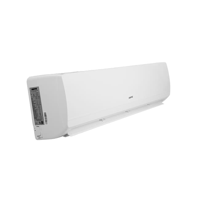 Geepas Split Type Air Conditioner - Ergonomic Design with Led Display - Multiple Speed, Turbo Cooling & Auto Restart - Washable Filter - 18000 BTU - Remote Included