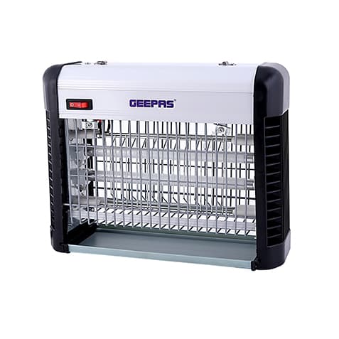 Geepas GBK1133N Electric Bug Killer - Outdoor/Indoor Insect, Mosquito, Bug, Moth Killer - Non- Poison, No Smell- Ideal for Office, Home, Hotels & Commercial Use