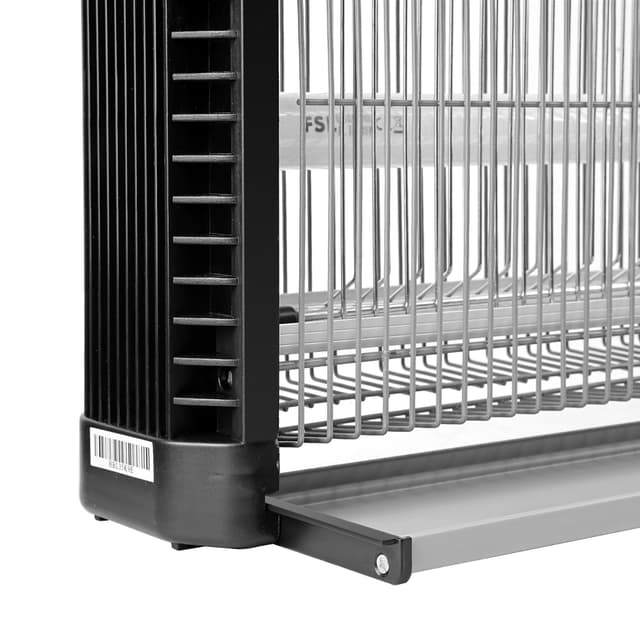 Geepas GBK1135N Electric Bug Killer - Powerful 2 UV Light Tubes - Automatic Bug Zapper, Insect Killer, Fly Killer, Wasp Killer - Mesh Grid, with Detachable Hanger