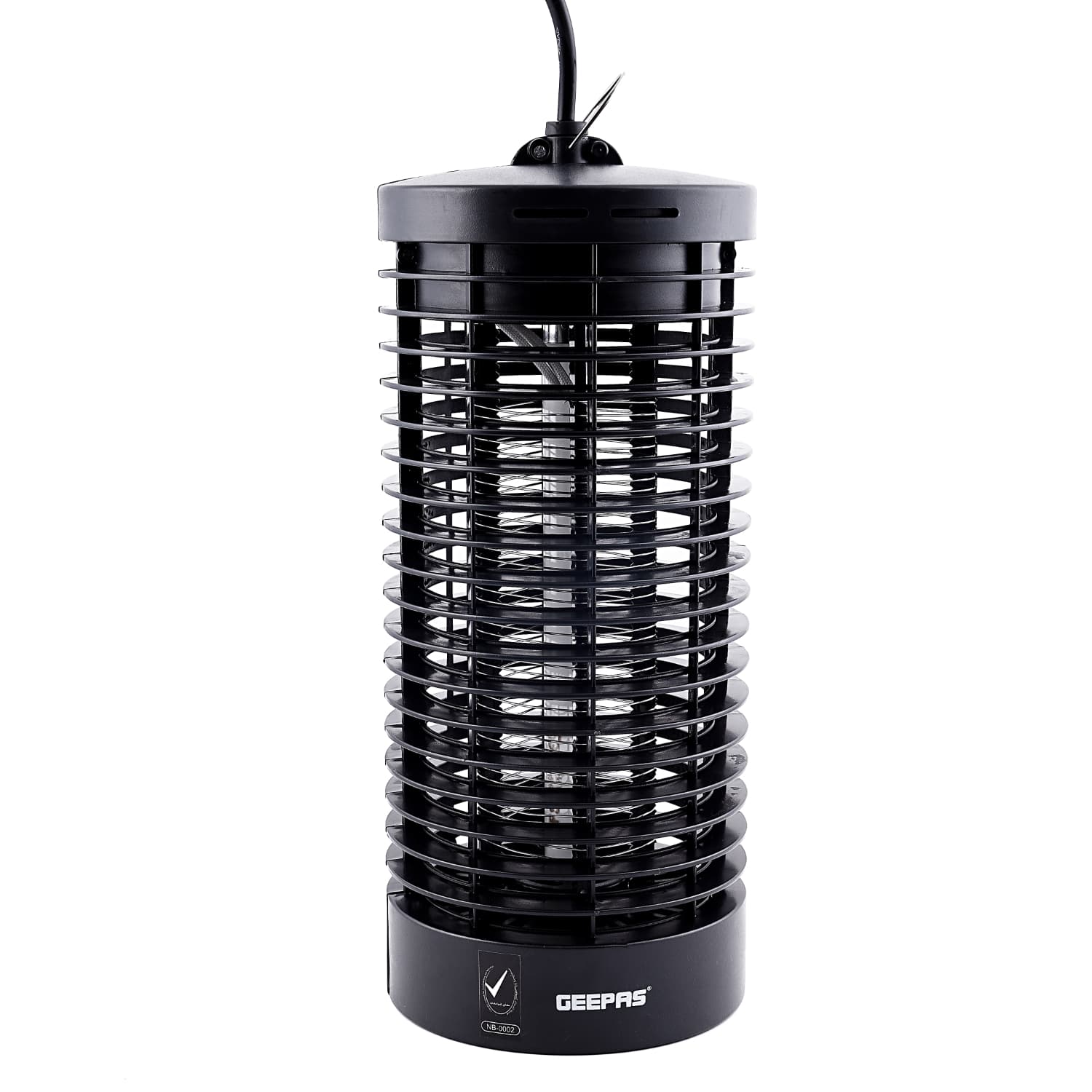 Geepas Electric Bug Zapper 6W - Safe & Portable, Non-Toxic Mosquito Ant Fly Bug Killer - Lightweight & Efficient - Mosquito Eliminator with Camping Lantern