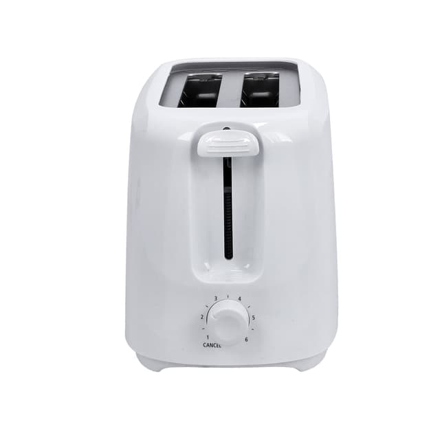 Geepas GBT36515 2 Slice Bread Toaster - Removable Crumb Tray- One Touch Cancel Button - 6 Browning Setting Control- Ideal for Home, Hotels, Restaurants, Canteens
