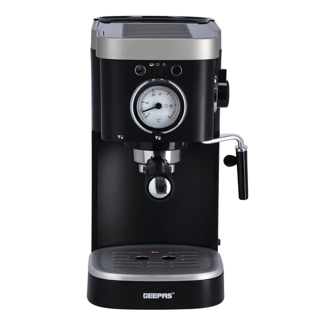 Geepas Portable Powerful 1100W Multi Function Coffee Machine with Overheat & Overpressure Protected GCM41510