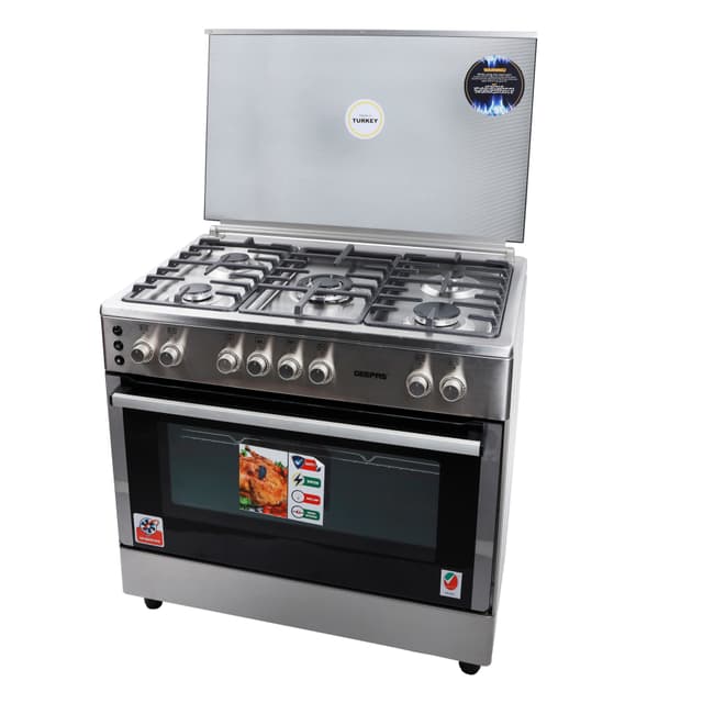 Geepas 90x60 Cooking Range GCR9077FTCST