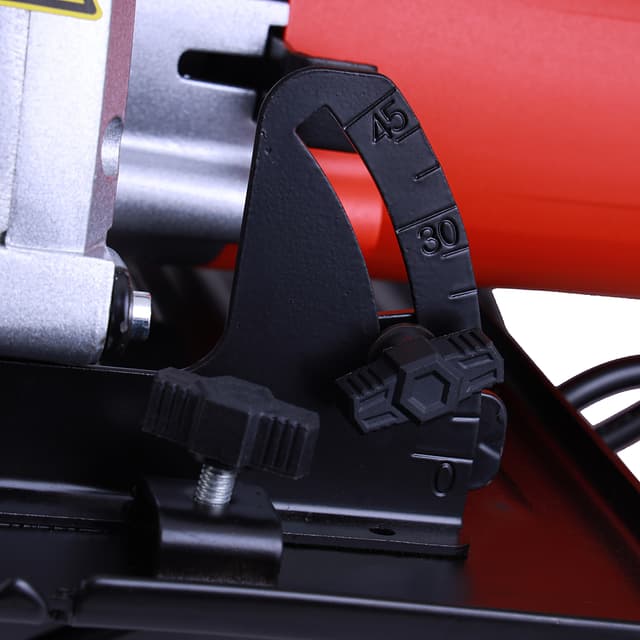 Geepas GCS2000 2000W 235mm - Multi-Purpose Circular Saw, Bevel Angle Joint Cuts - 85mm Cutting Depth, Depth & Angle Adjustment - Ideal for Wood, Mild Steel & Plastic