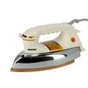 Geepas Dry Iron 1200W - Non-Stick 60 Microns Teflon Coating - Adjustable Temperature, Pilot Indicator Lamp, Overheat Protection - 7 Years Warranty