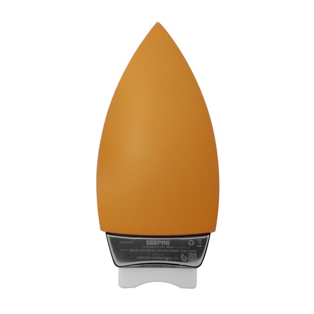 Geepas GDI2780 1200W Automatic Dry Iron- Durable Teflon Plated Sole Plated- Auto Shut Off, Temperature Setting Dial, Overheat Protection