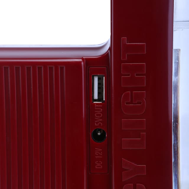 Geepas Rechargeable LED Lantern & 1Pc Torch - Emergency Lantern with Light Dimmer Function - 24 Pcs Super Bright LEDs- Ideal for Outings, Trekking, Campaigning & More