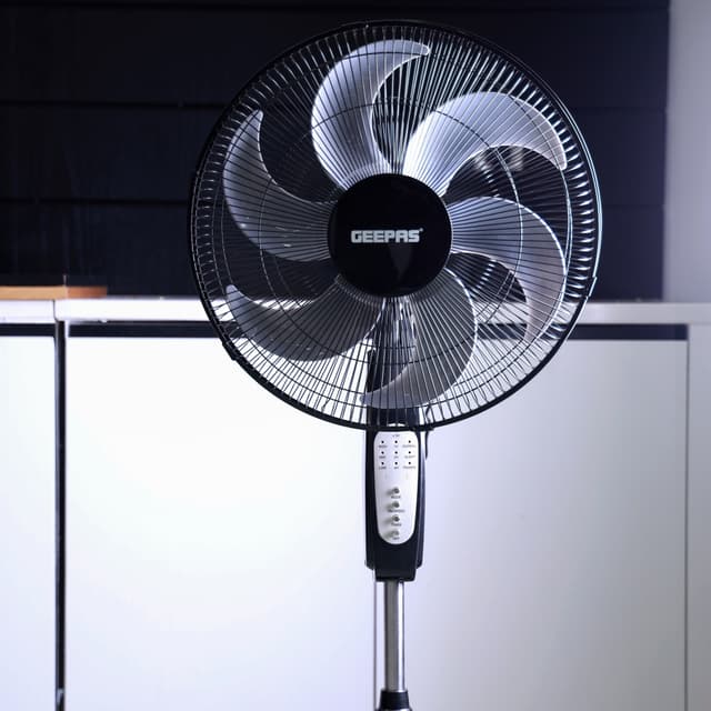 Geepas 3 Speed Control 16" Stand Fan With Remote Control GF21112