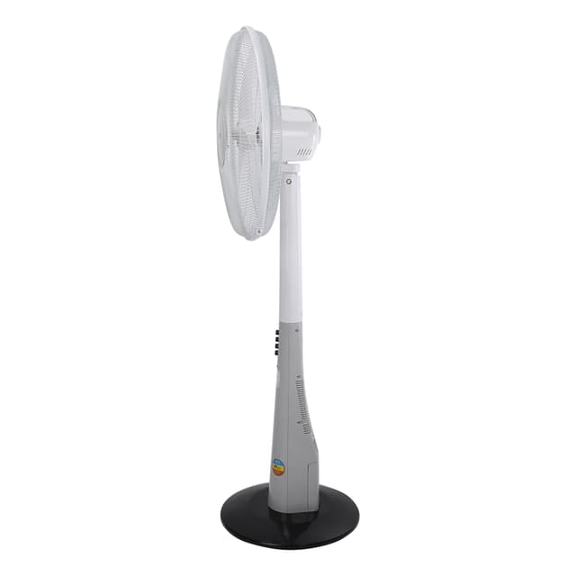 Geepas Rechargeable Oscillating Fan With Led Lights