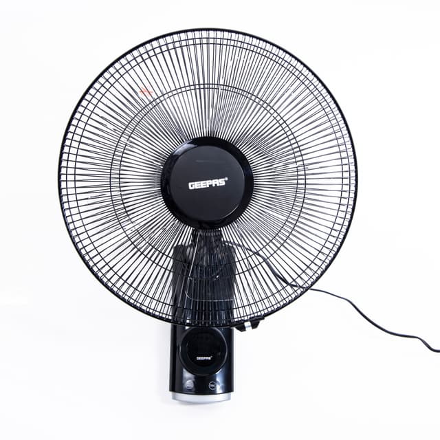 مروحة جدارية 3 سرعات 16 انش 60 واط حماية من الحرارة الزائدة جيباس Geepas Overheat protection 60W 16-Inch 3 Speed Wall Fan