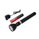 Geepas Rechargeable LED Flashlight 357MM - Portable Torch - Charge 1500 Times, 6 Hours Continuous Working with 330mAh Rechareable Battery