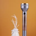 Geepas GFL51014 Rechargeable LED Flashlight with Power Bank - Hyper Bright Light - 4000 mAh Battery - Power Bank Ideal for Camping, Trekking & Outdoor Activities