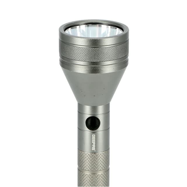 كشاف يدوي بسعة 1800 ميللي أمبير LED Flashlight -Geepas