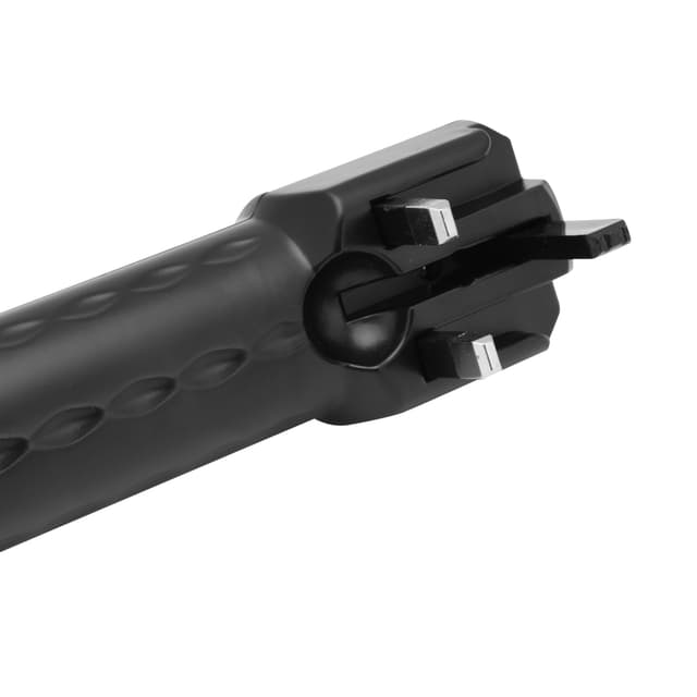 Geepas Rechargeable LED Flashlight -Hyper Bright 1W Hi-Power LED Torch Light -Built-in 400mAh Lead Acid Battery -Powerful Torch for Outdoor Activities