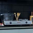 Geepas Automatic Ignition System Stainless Steel Gas Cooker GGC31033