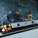 Geepas Automatic Ignition System Stainless Steel Gas Cooker GGC31033