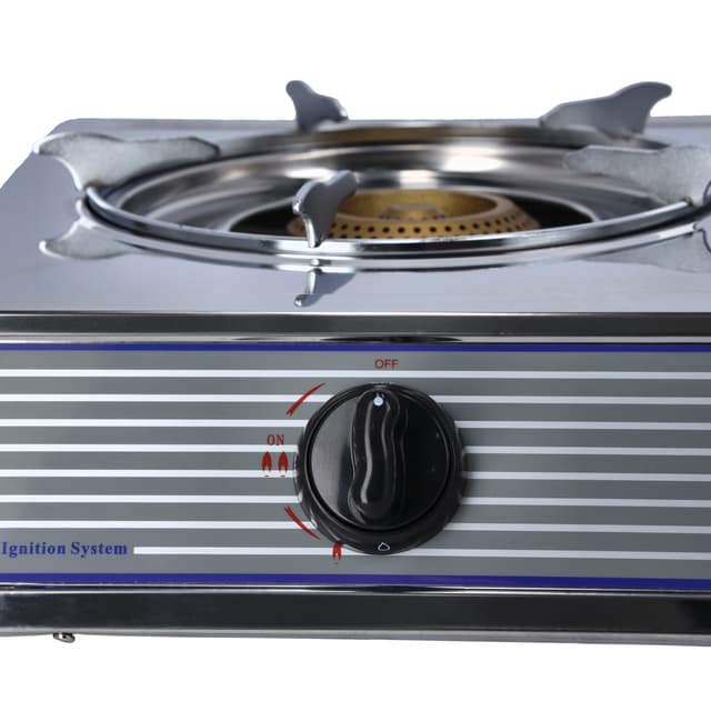 Geepas Automatic Ignition System Stainless Steel Gas Cooker GGC31033