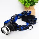 Geepas Rechargeable Led Head Lamp - 1500 Mah Battery with 4-6 hours Working - 3 Modes Bicycle Camping Head Torch Light led Head Lamp & Emergency Lights
