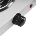 طباخ كهربائي Geepas Electric Double Hot Plate - 2000W Dual Hot Plate for Flexible Precise Table Top Cooking Spiral Heating Plates