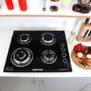 غاز بلت ان مسطح جيباس بأربع شمعات Geepas Gas Cooker Size 130/100/70mm