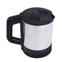 غلاية ماء كهربائية Geepas 1350W 1.0L Travel Electric Kettle - Stainless Steel Housing, Boil-Dry & Overheat Protection