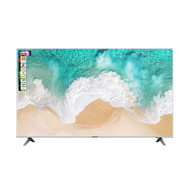 شاشة تلفزيون ذكي 65 بوصة بدقة ألترا إتش دي جيباس Geepas 65 inches Smart LED TV 4K ultra HD