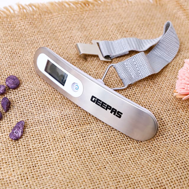 Geepas Digital Luggage Weighing Scale With LCD Display
