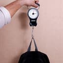 ميزان شنط السفر بقدرة تحمل 38 كجم مع مؤشر مزدوج وشريط 1 متر جيباس Geepas 1M Tape Double Pointer 38 kg Portable Scale