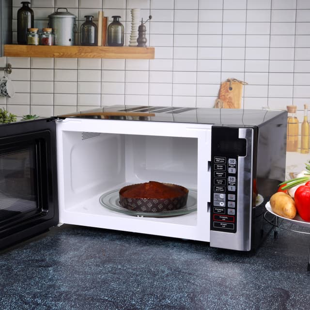 ميكرويف 45 لتر جيباس Geepas Microwave Oven 1500W Multiple Cooking Menus