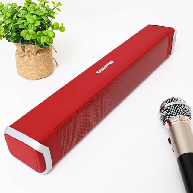 مكبر صوت Geepas Bluetooth Speaker , BT/USB/TF/FM/AUX ,1500mAh Battery