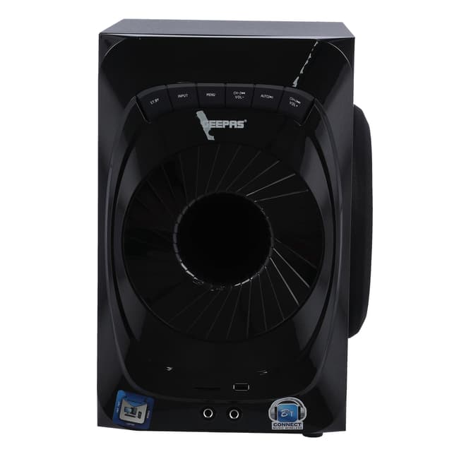 Geepas GMS11151 2.1 Home Theatre - Spkr/Usb/Sd/Fm/Rmt/Bt, Bluetooth, Digital LED Display, Remote Control - Ideal for Movies, Music, FM Radio & More.