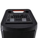 Geepas Hi-Fi Speaker With Uhf Mic & Remote | Usb Bt Gms11153 Tf Fm And Tws Functions Includes Aux/Guitar Input 2*12" Dj