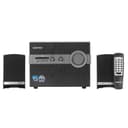 Geepas GMS8516 2.1 Multimedia Speaker - 20000 Watts PMPO with Powerful Woofer- USB, Bluetooth, Ideal Pc, Ps4, Xbox, Tv, Smartphone, Tablet, Music Player