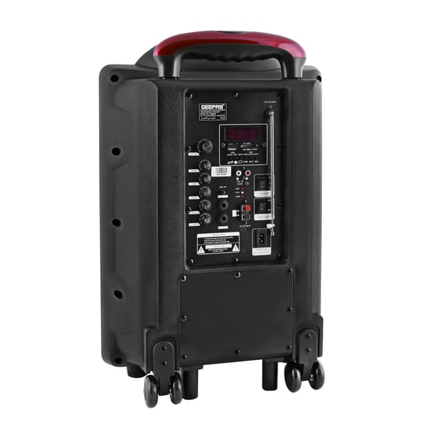 مكبرات صوت للحفلات 12 بوصة مع مايكروفون جيباس  Geepas GMS8567 12-Inch Trolley Bluetooth Speaker