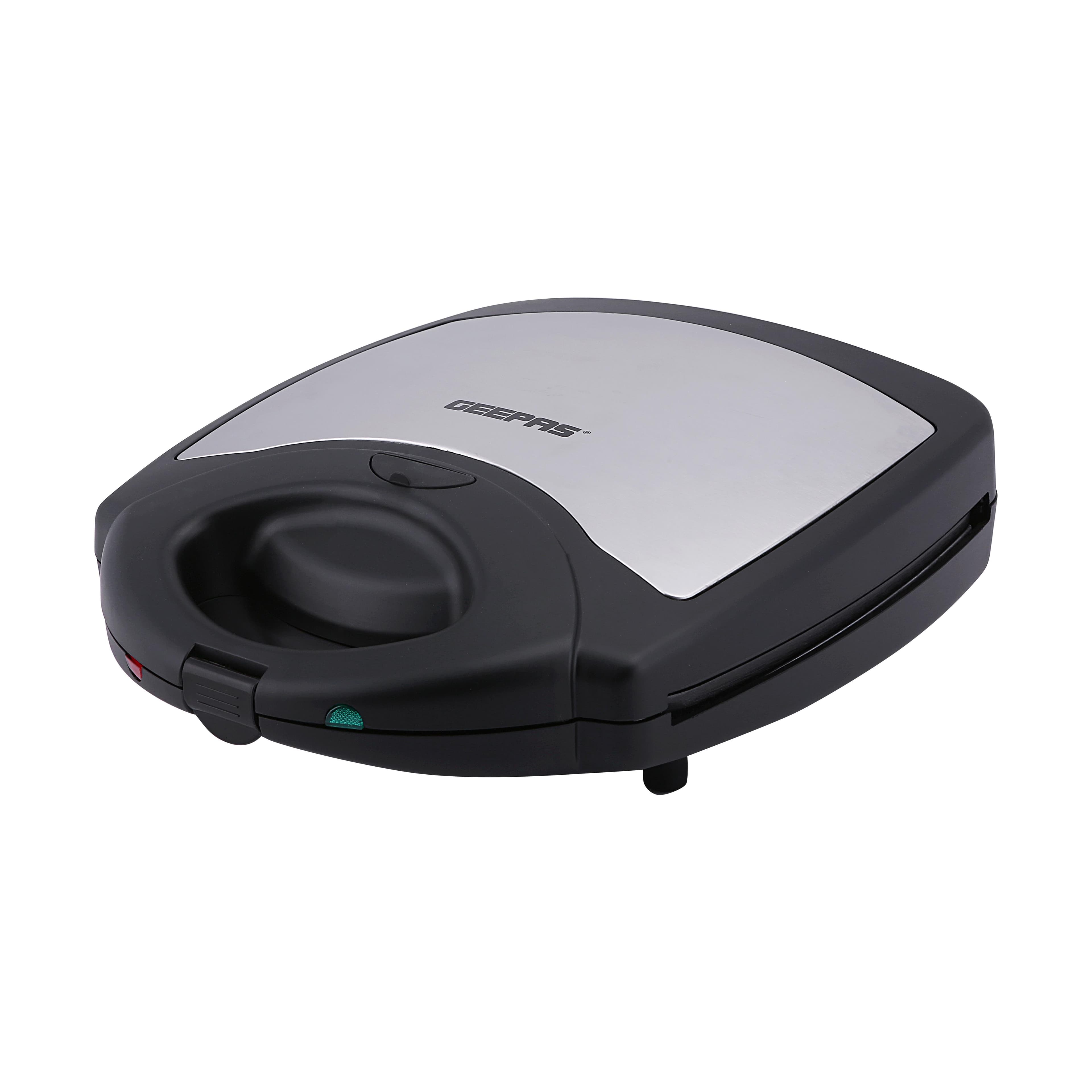 Geepas GNM6158 25-Piece Non-Stick Nut Maker - Portable Double-Sided Heating, Doughnut Maker, Ideal for Parties, Breakfast, Snacks, Outings & more