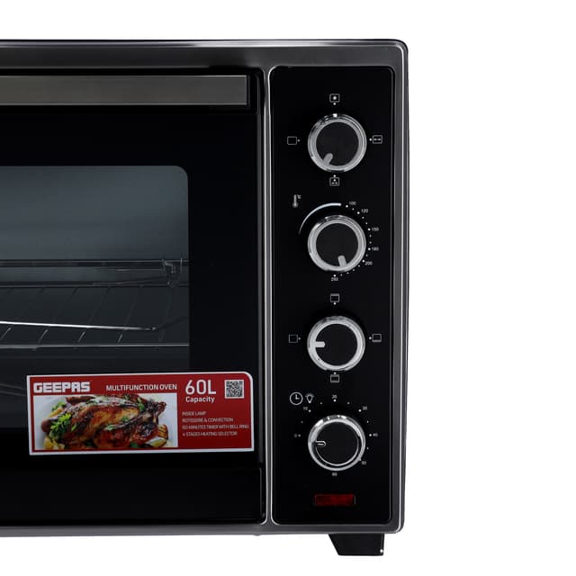 فرن كهربائي بسعة 60 لتر جيباس Geepas Electric Oven