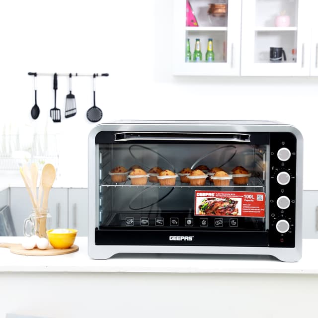 Geepas Electric Oven with Rotisserie & Convection GO34027