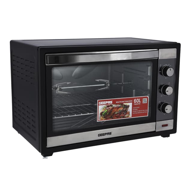 Geepas Electric Oven with Timer, 60L
