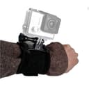 O Ozone Elastic Wrist Strap Mount Kit [Hand Mount] compatible for GoPro Hero, for SJCAM and, for YI Action Camera Accessories - Black