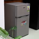 Geepas 125l Doubledoor Silver Defrost Refrigerator1x1