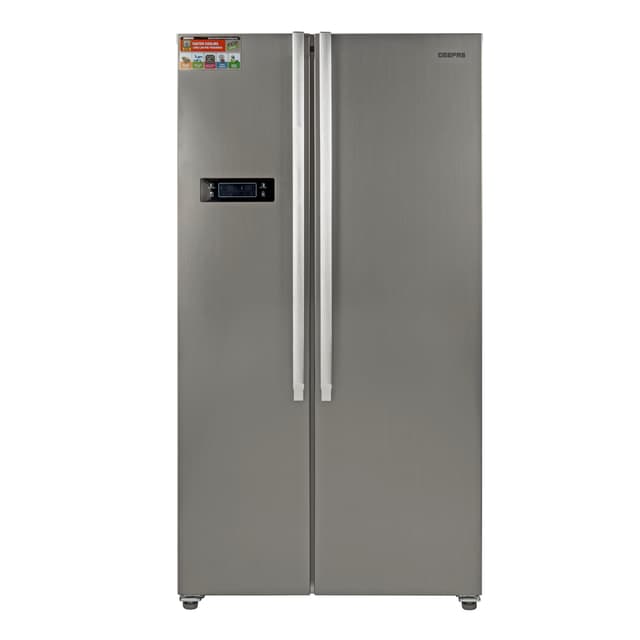 ثلاجة 650 لتر جيباس بابين Powerful Large 650L  Refrigerator Geepas